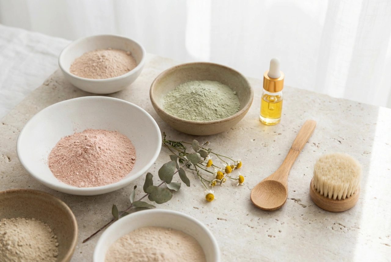 Maske od gline: odabir vrste, omjeri i sprječavanje zatezanja