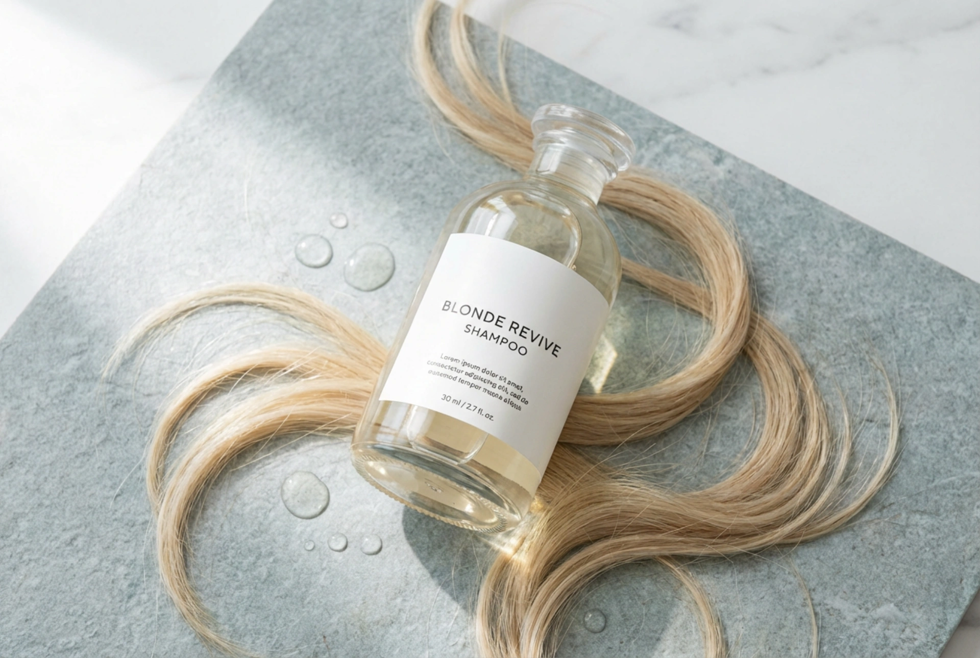 Suptilna promjena nijanse: Šampon za toniranje plave kose i sigurno pranje