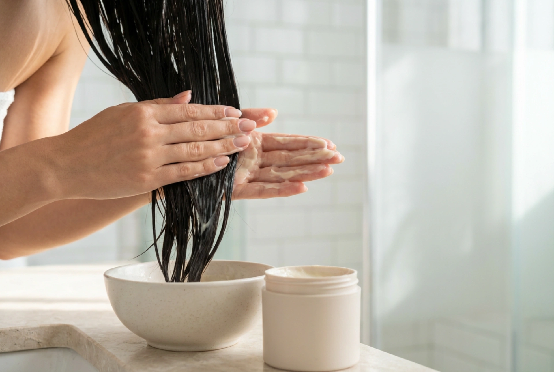 Maska za kosu kod kuće: priprema pramenova, nanošenje i ispiranje