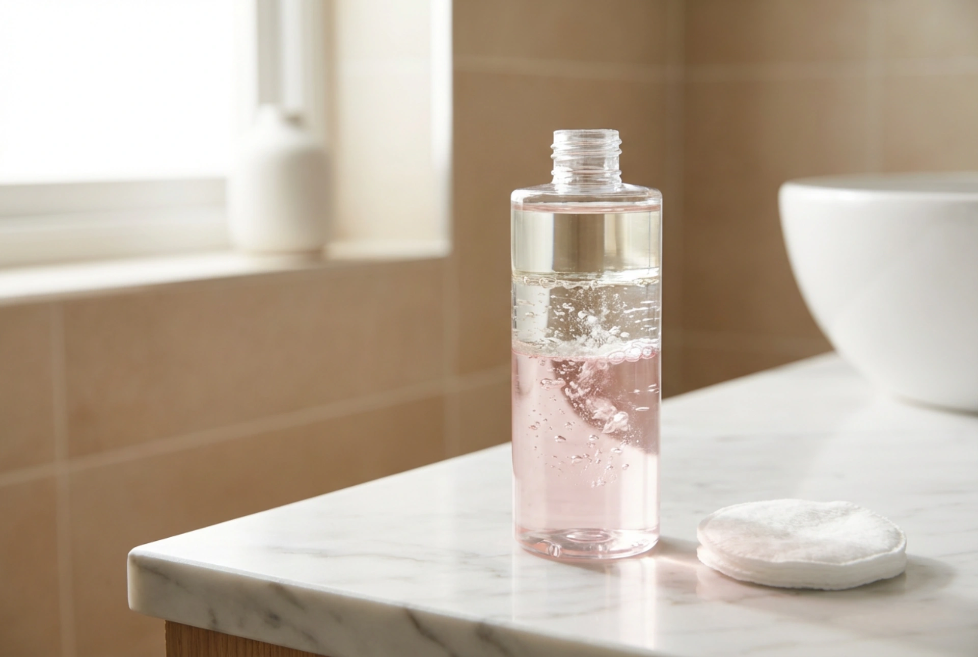 Dvofazna tekućina za skidanje šminke: protresite, prislonite, otopite