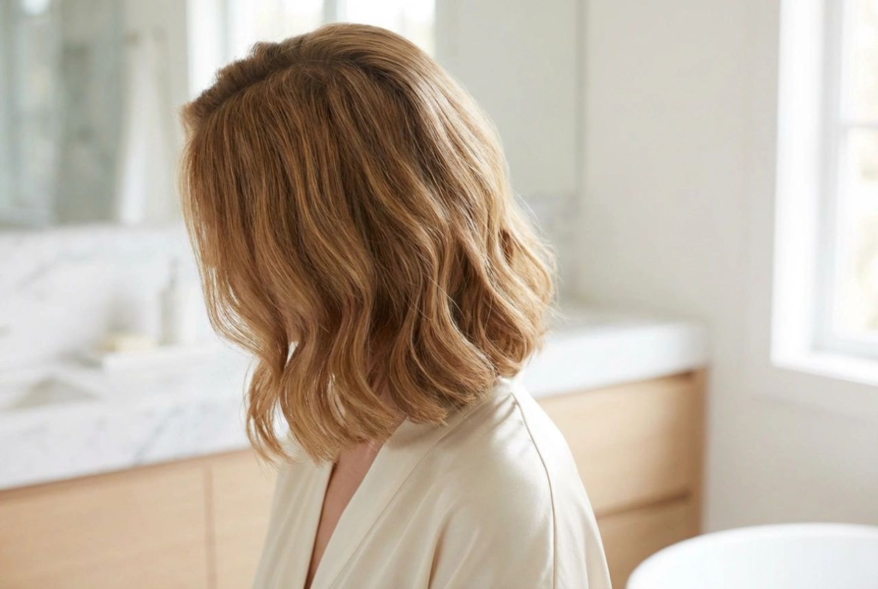 Dugi bob frizura: volumen pri korijenu, valovi i glatki završetak