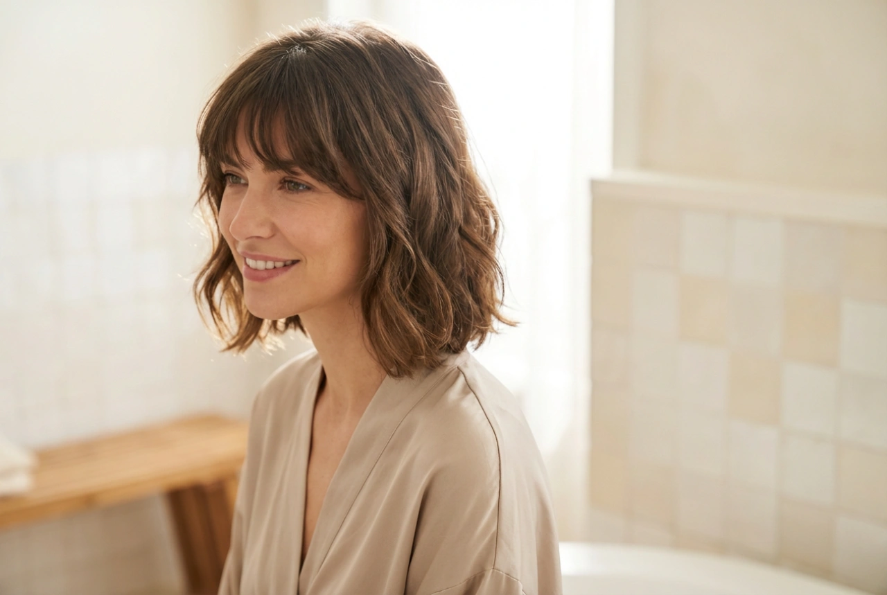 Frizure za duguljasto lice: šiške koje skraćuju, slojevi i valovi