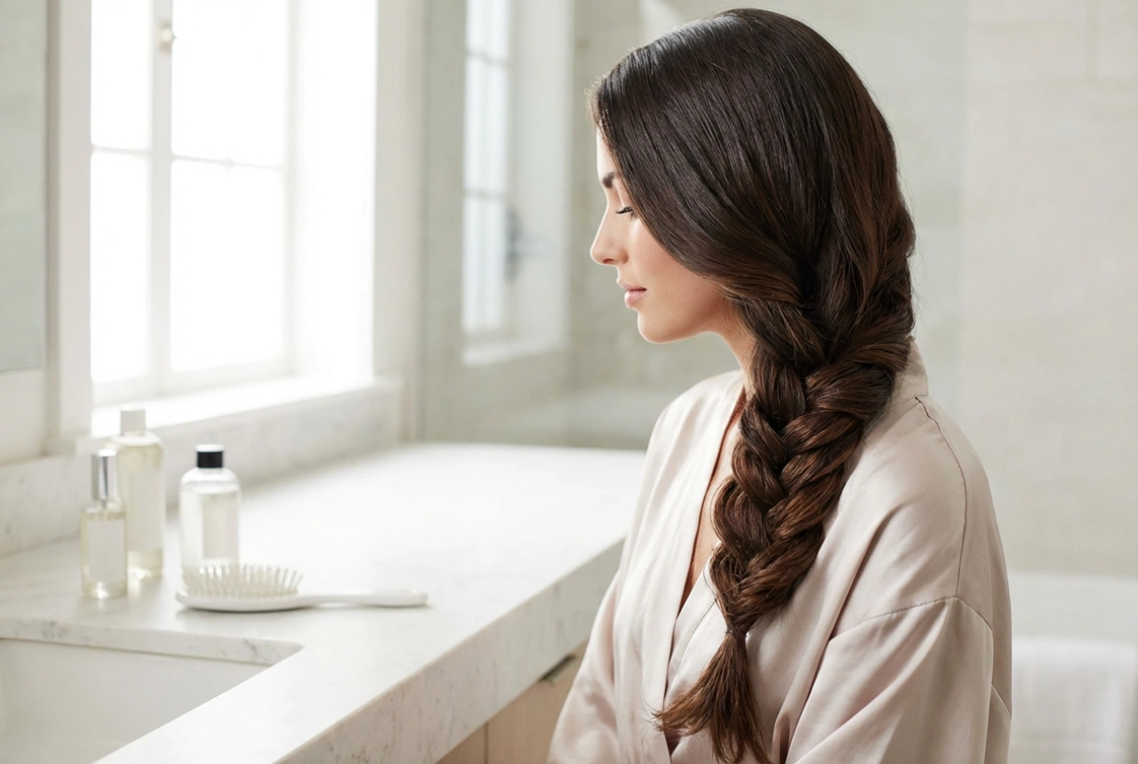 Valovi, pletenice, podignute frizure: frizura za dugu kosu korak po korak