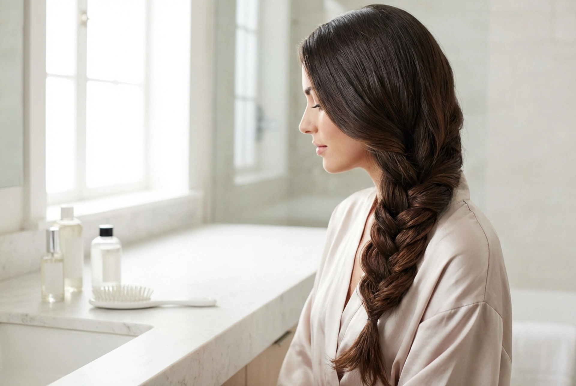 Valovi, pletenice, podignute frizure: frizura za dugu kosu korak po korak