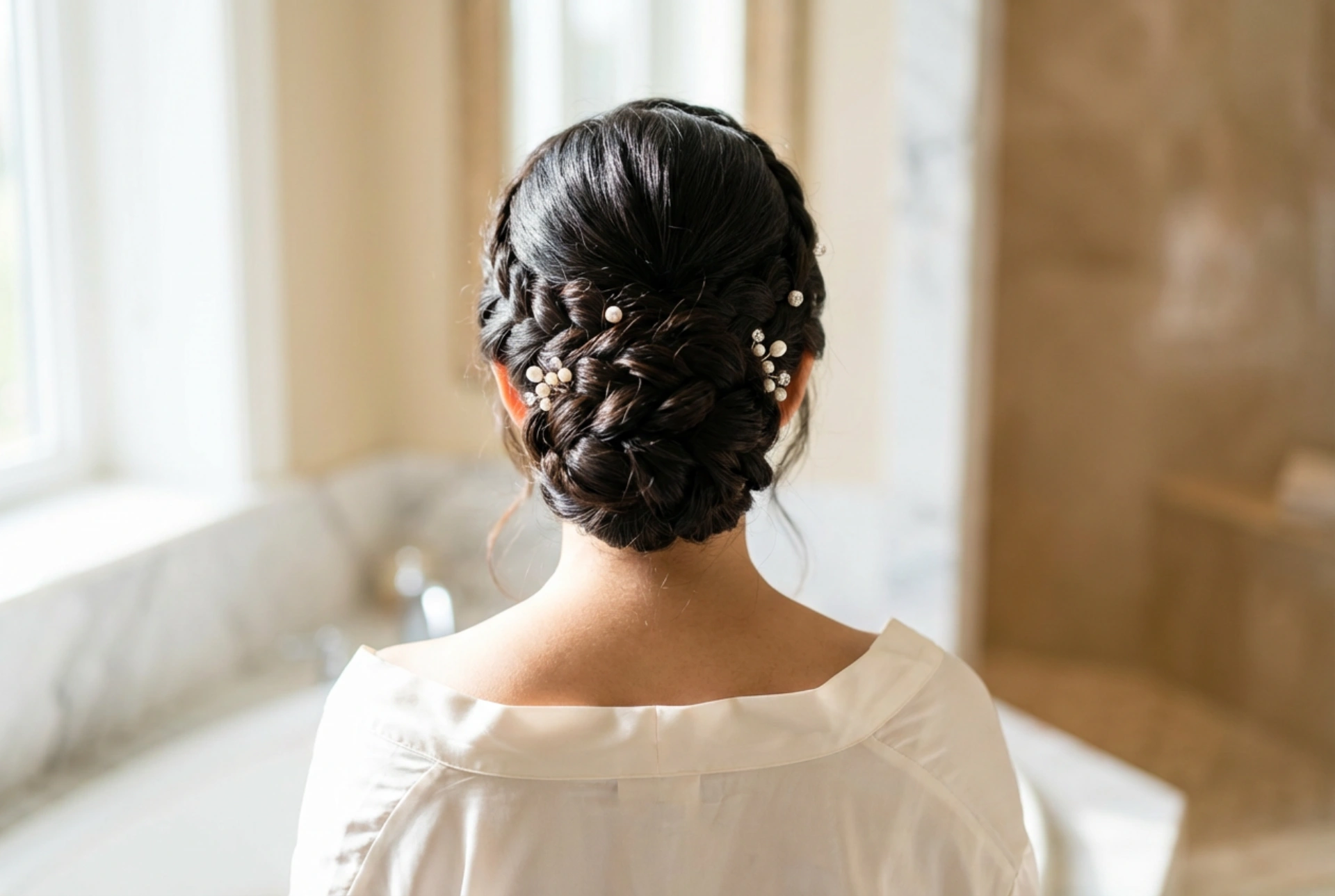 Frizure s pletenicom za vjenčanje: Elegancija, stil i postojanost