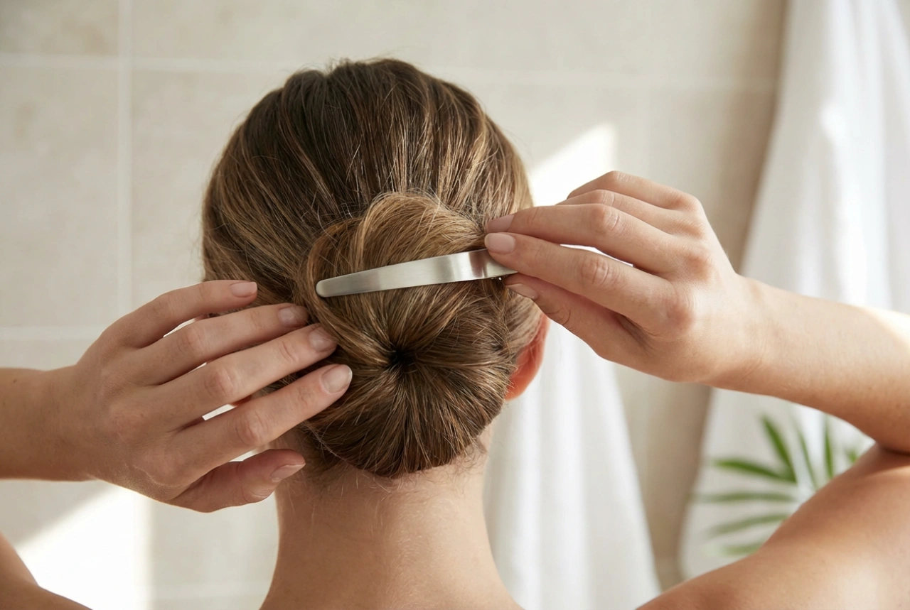 Sigurno učvršćivanje: frizura s kopčom i jednostavne podignute frizure