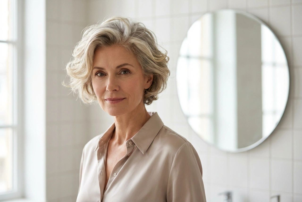 Volumen bez tapiranja: frizure za tanku kosu za žene iznad 50