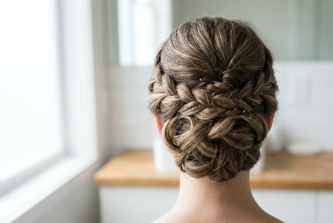 Ženske podignute frizure za svaku duljinu: elegantna punđa, opušteni twist, pletenice