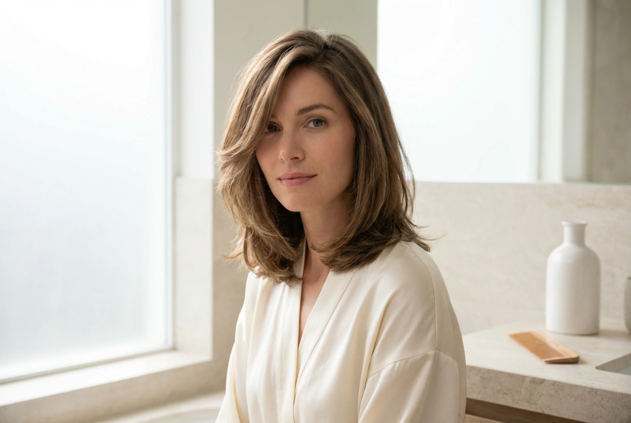 Frizura za okruglo lice: duljine, razdjeljak, volumen