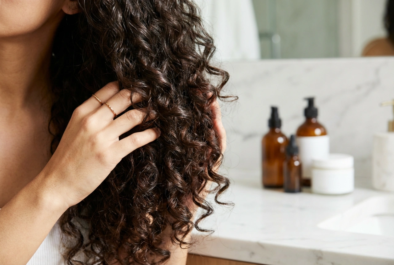 Svakodnevno stiliziranje bez frizza: frizure za kovrčavu kosu