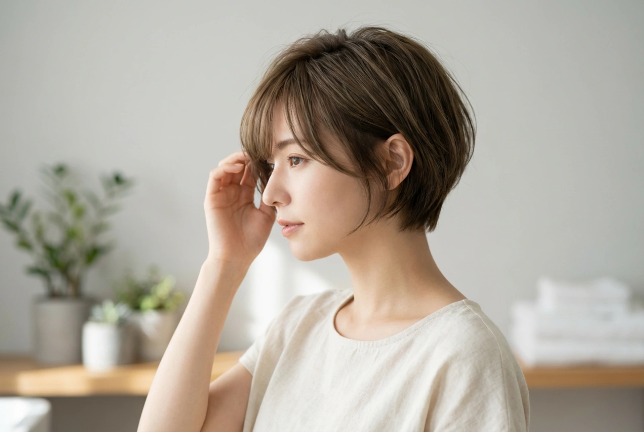 Mladenačke kratke frizure sa šiškama na stranu: kako postići lakoću i teksturu