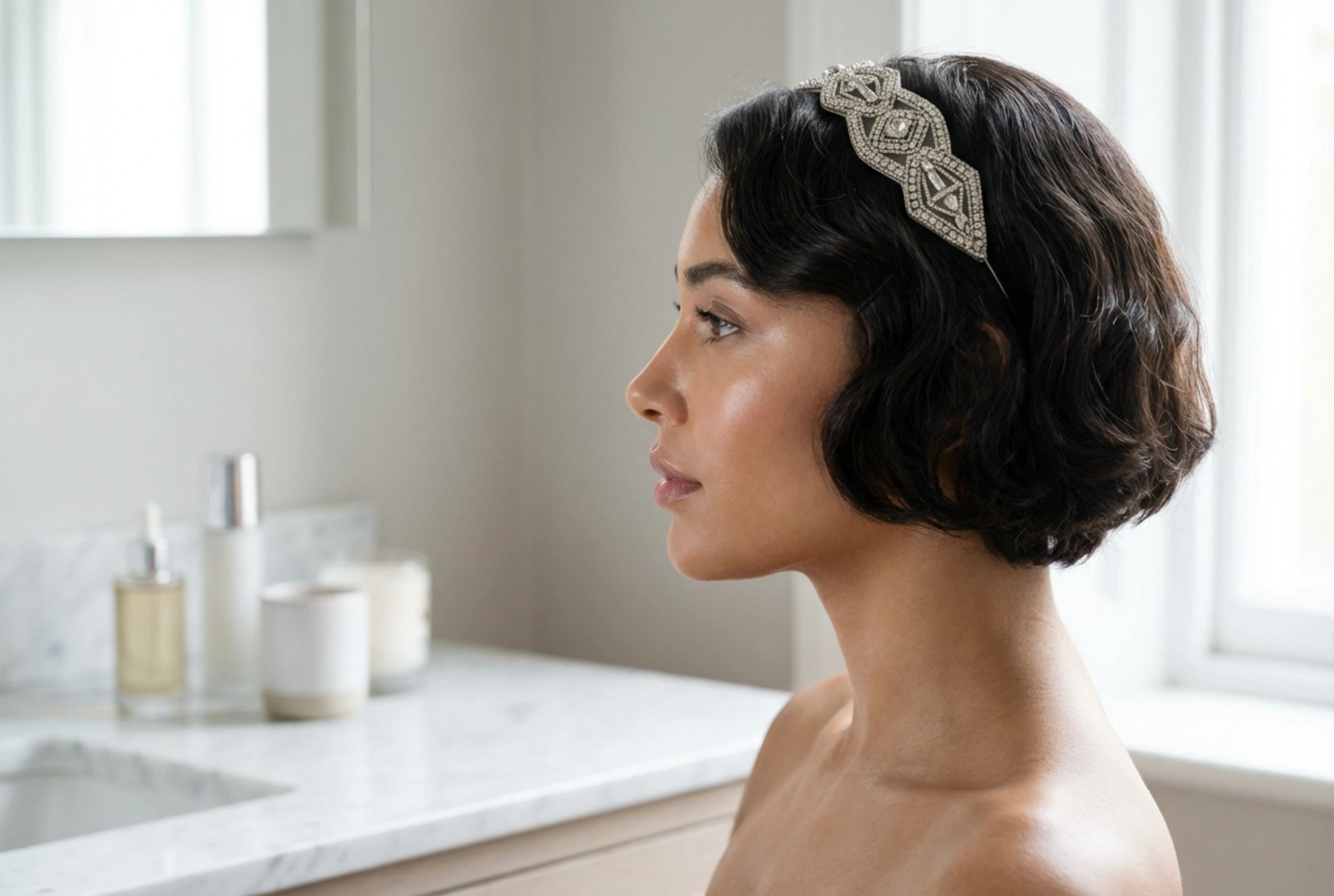 Inspiracija 20-ih: Bob frizura, valovi i elegantne trake za kosu