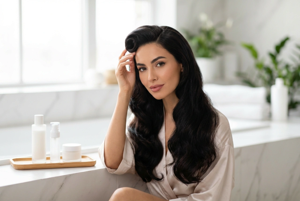 Frizure pedesetih za dugu kosu: Kovrče, victory rolls i elegantne podignute frizure