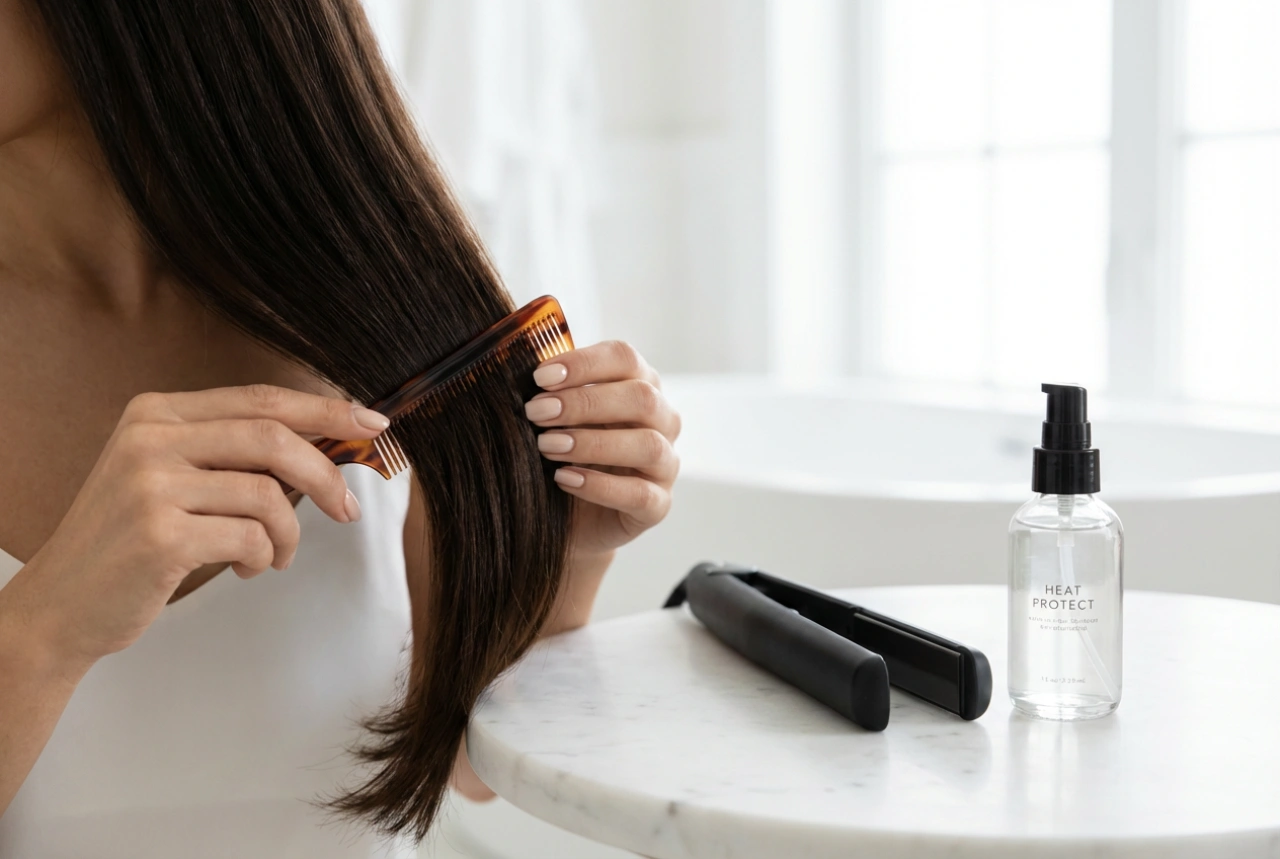 Pegla za kosu: tehnike ravnanja, podjela na sekcije i termalna zaštita