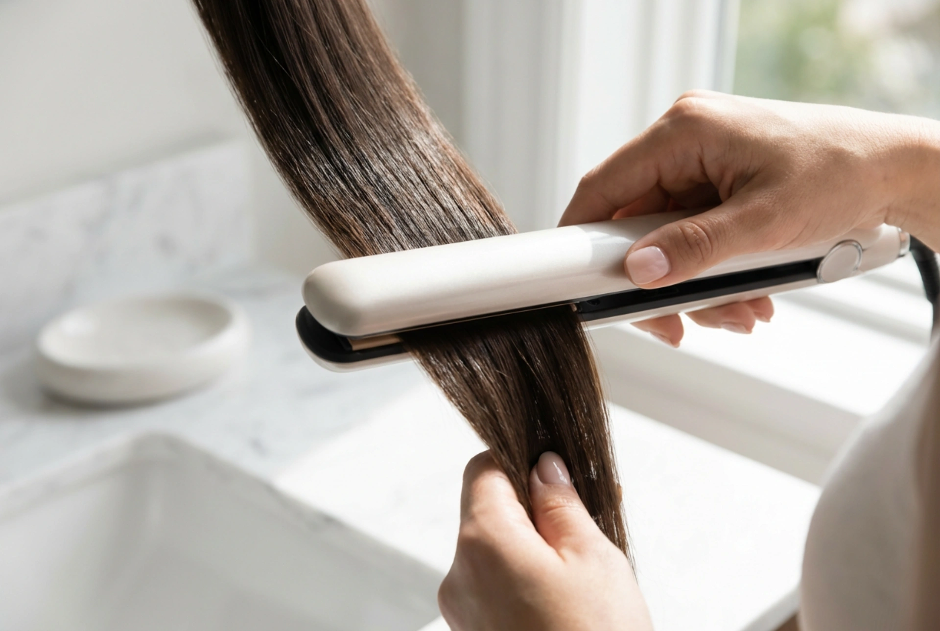 Parna pegla za kosu: glatka kosa s manje topline, postavke i tehnika