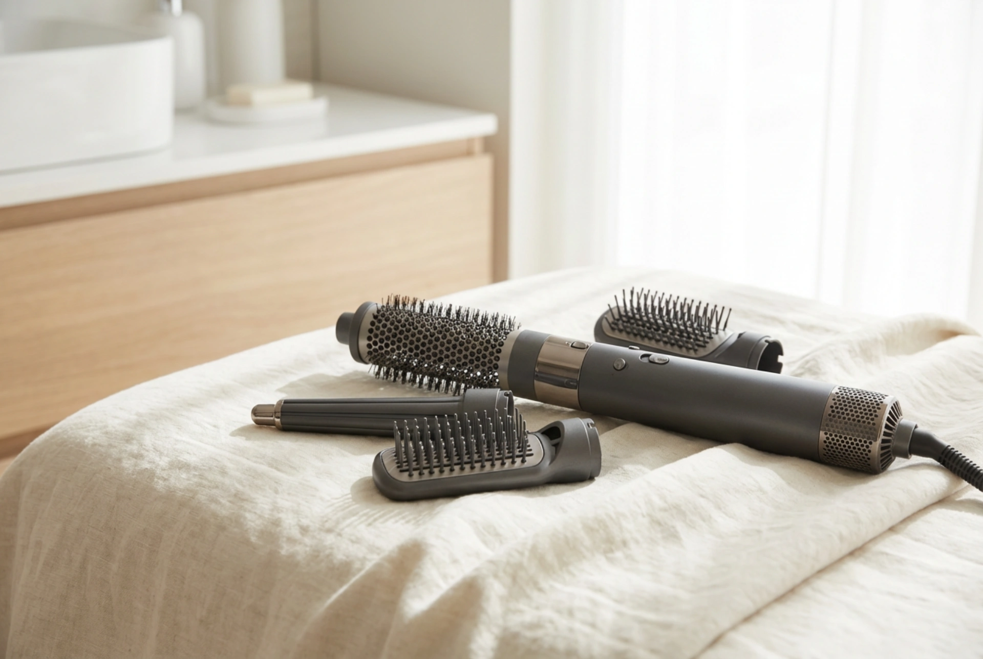 Četke za kosu s vrućim zrakom: kako odabrati nastavke i stilizirati različite duljine