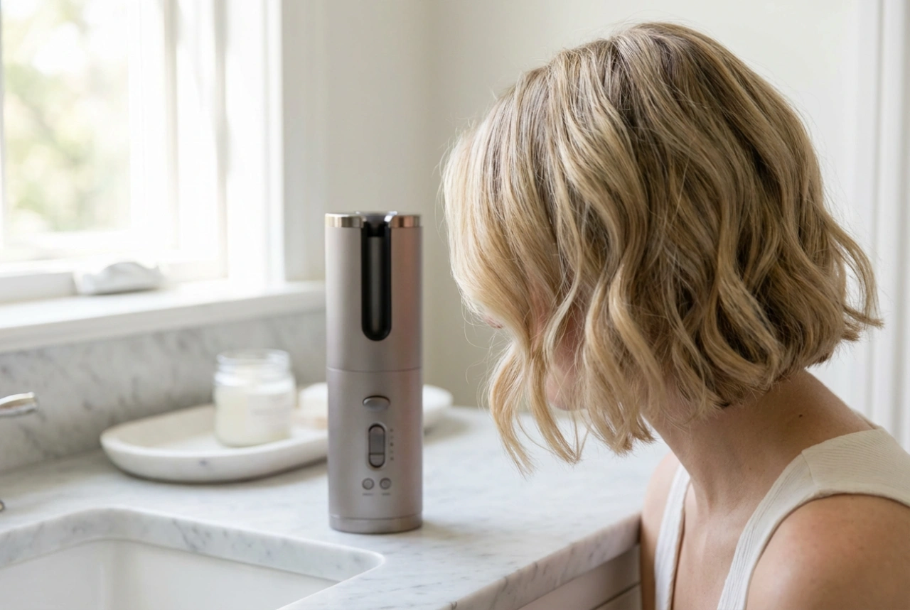 Automatski uvijač za kratku kosu: brzi valovi u nekoliko pokreta