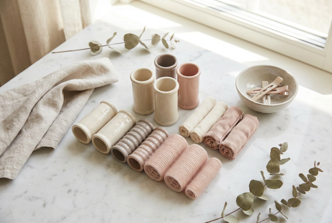 Set uvijača za kosu: odabir promjera i redoslijed postavljanja