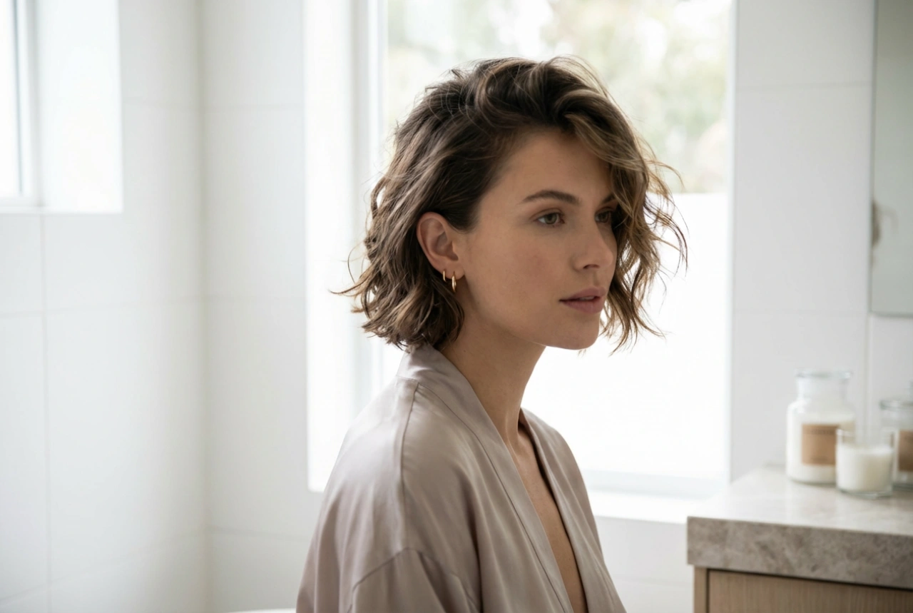 Kratka kosa: Valovi za vjenčanje, postojana frizura u nekoliko koraka