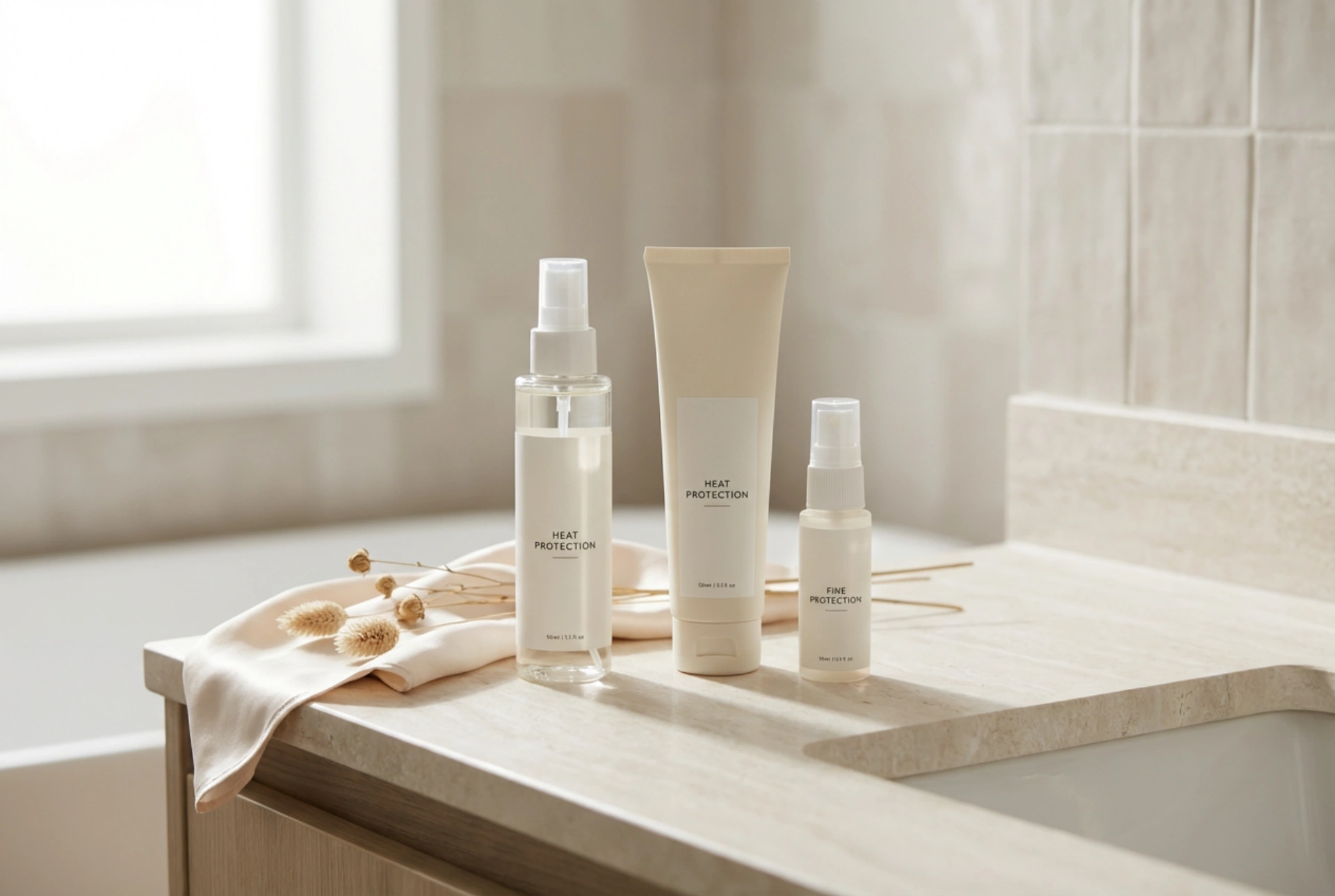 Toplinska zaštita kose za svaki dan: sprejevi, kreme i maglice