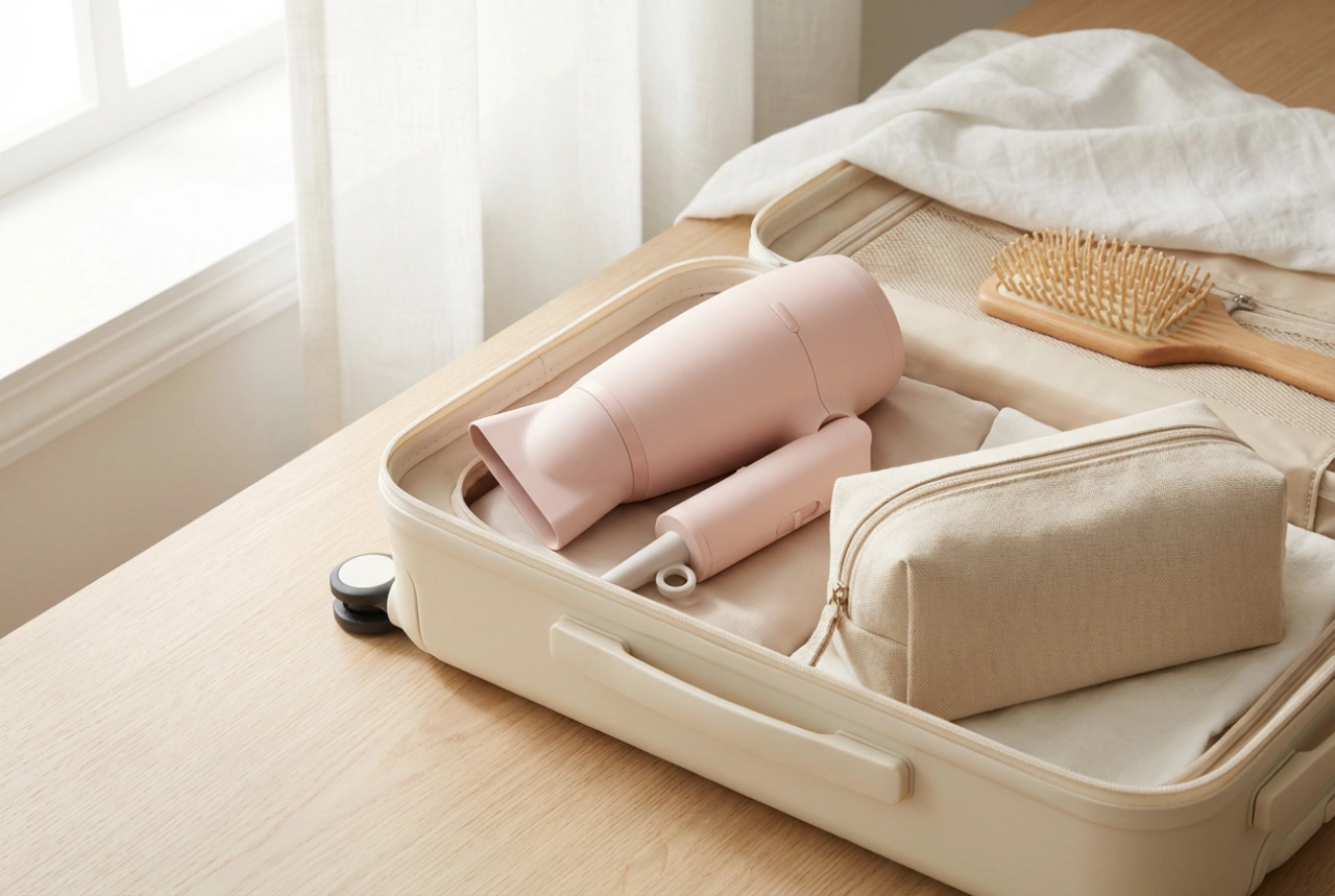 Putno sušilo za kosu: kako odabrati kompaktan model za putovanje