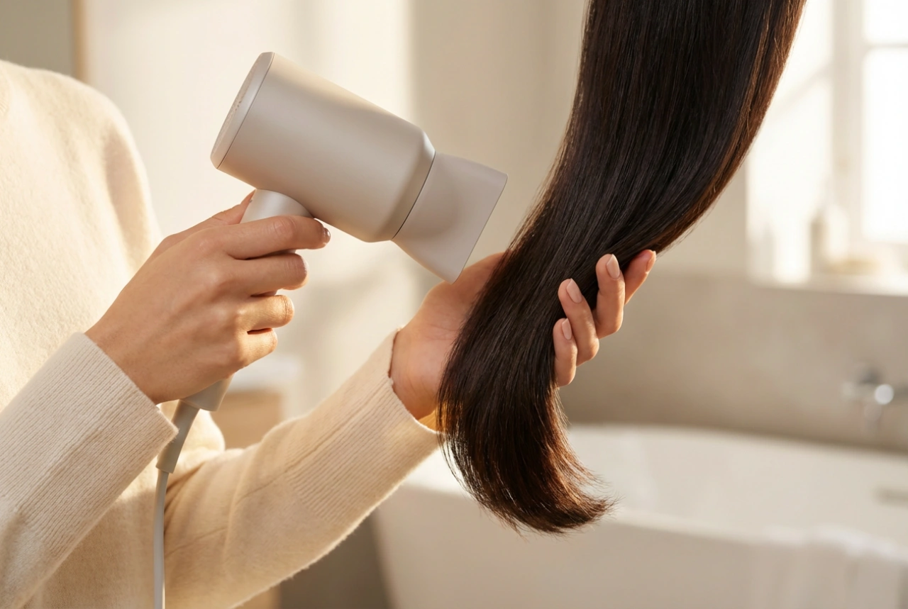 Malo, a moćno sušilo za kosu: učinkovito sušenje bez pregrijavanja kose