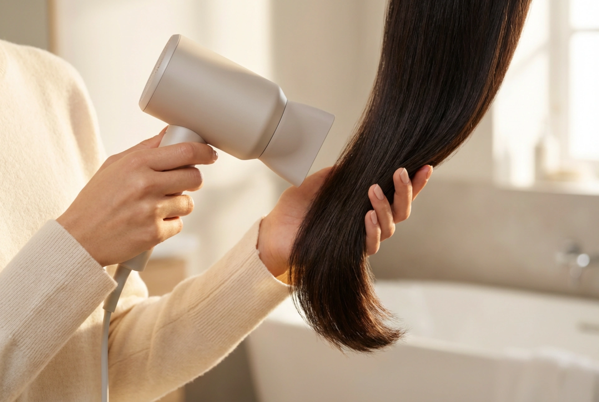 Malo, a moćno sušilo za kosu: učinkovito sušenje bez pregrijavanja kose