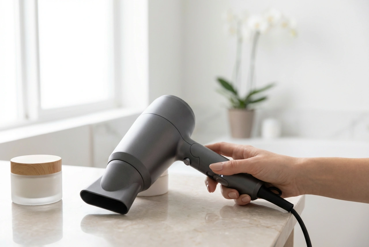 Sigurno sušenje kose sušilom: postavke temperature