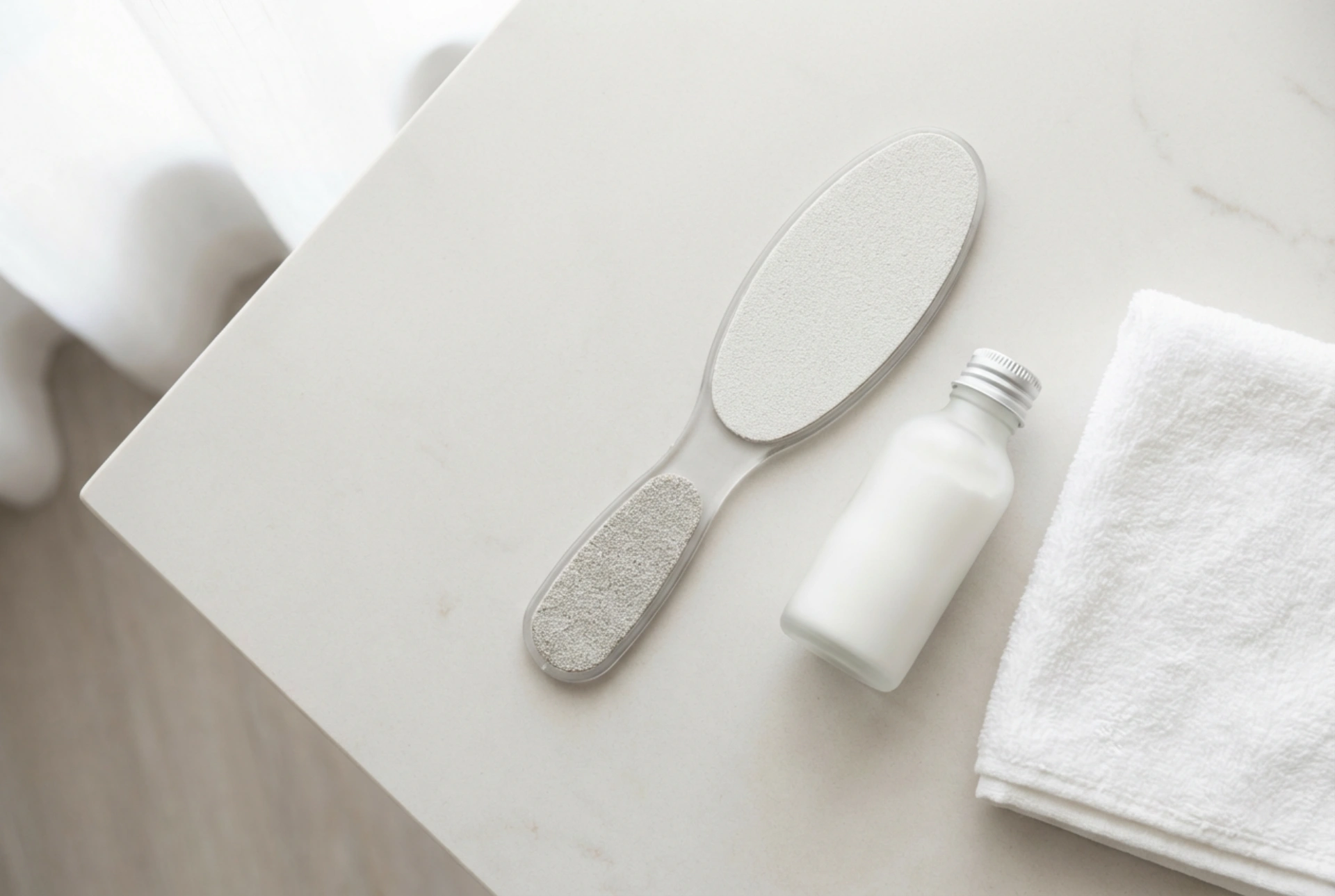 Rašpa za stopala: kako odabrati granulaciju i koristiti je bez iritacija