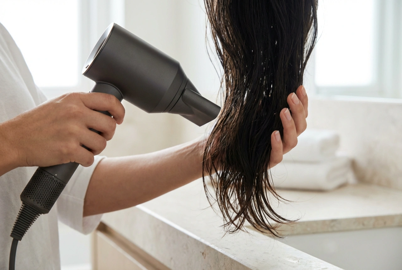 Profesionalni fen za kosu kod kuće: snaga, koncentrator i tehnika sušenja bez pregrijavanja