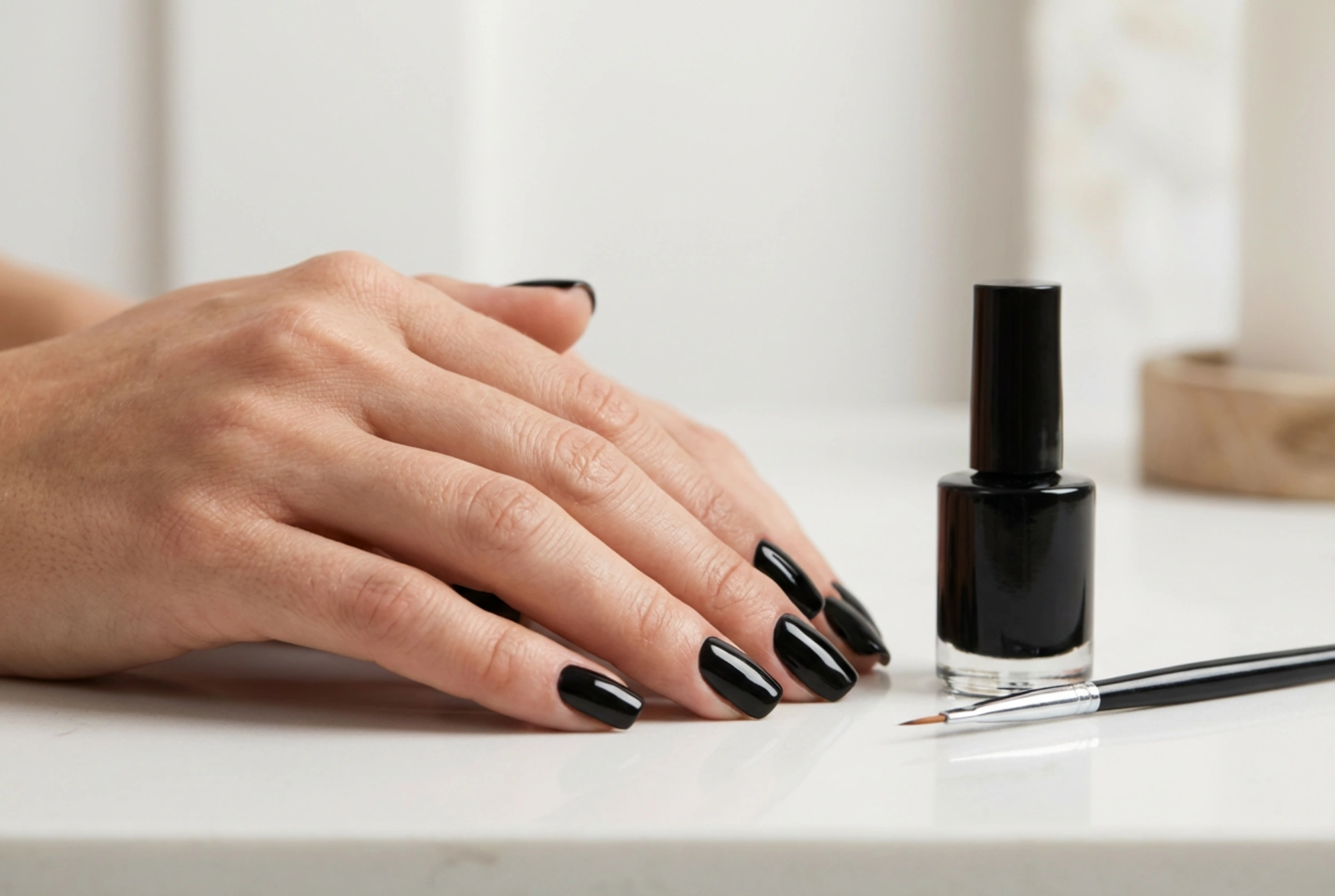 Crni hibridni nokti: bez prelijevanja kožice, priprema i nanošenje