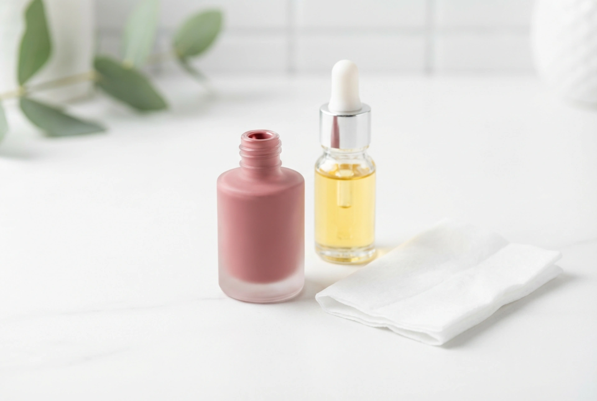 Mat hibridna manikura bez mrlja: mat nadlakovi, odmašćivanje i njega