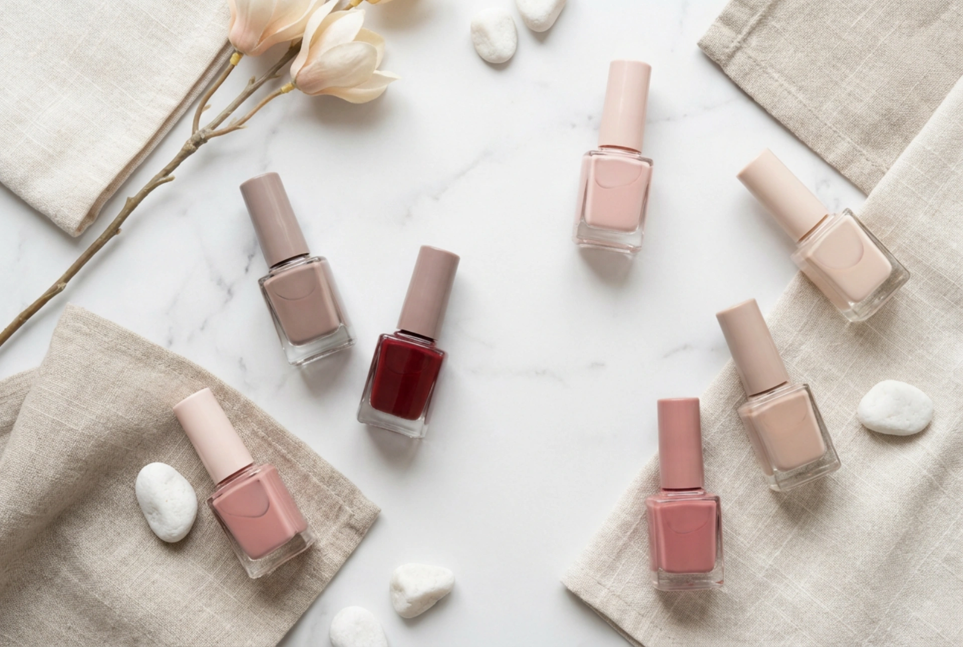 Boja trajnog laka: kako odabrati nijanse i kombinirati ih u setove