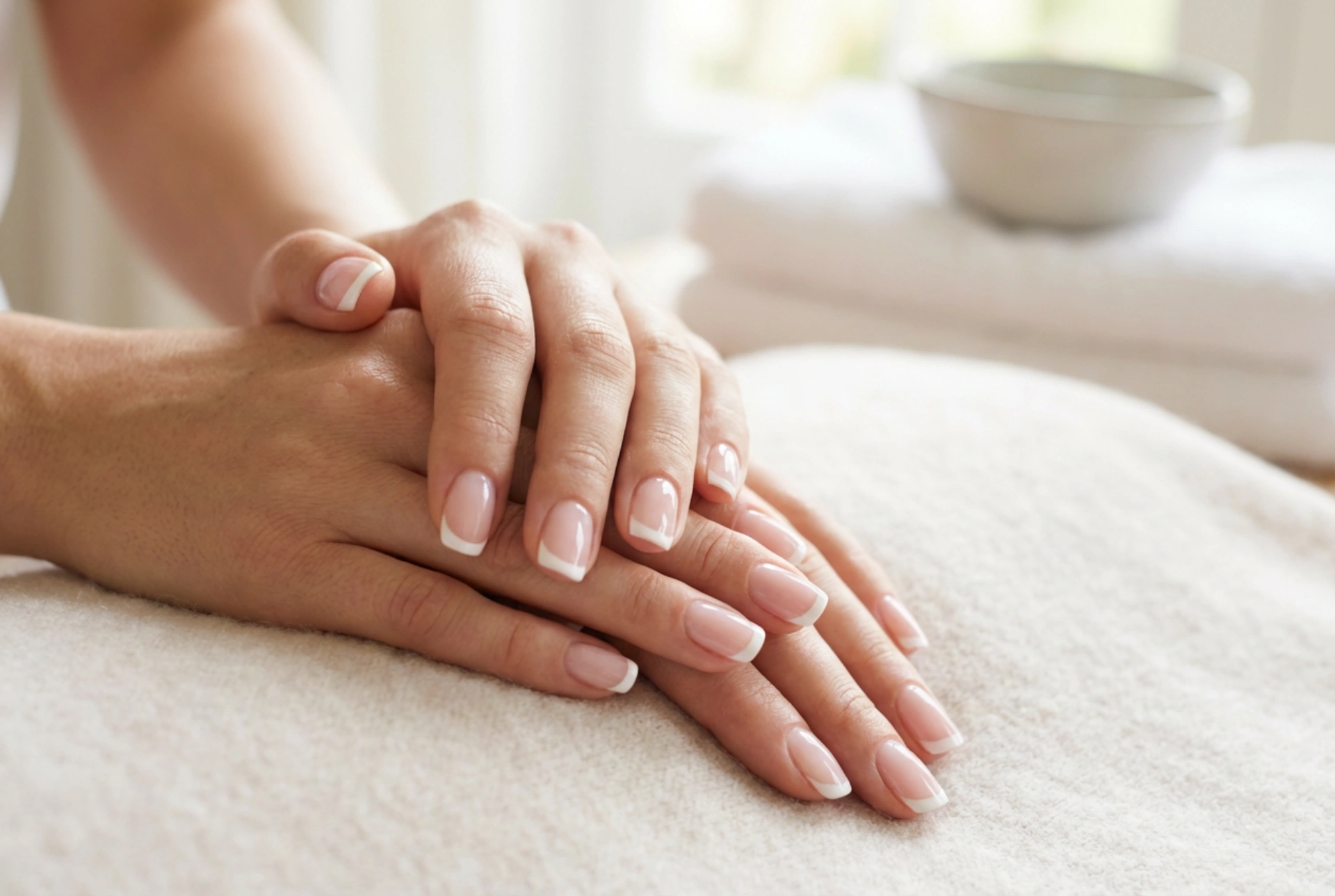 Francuska manikura s trajnim lakom: savršena linija osmijeha korak po korak