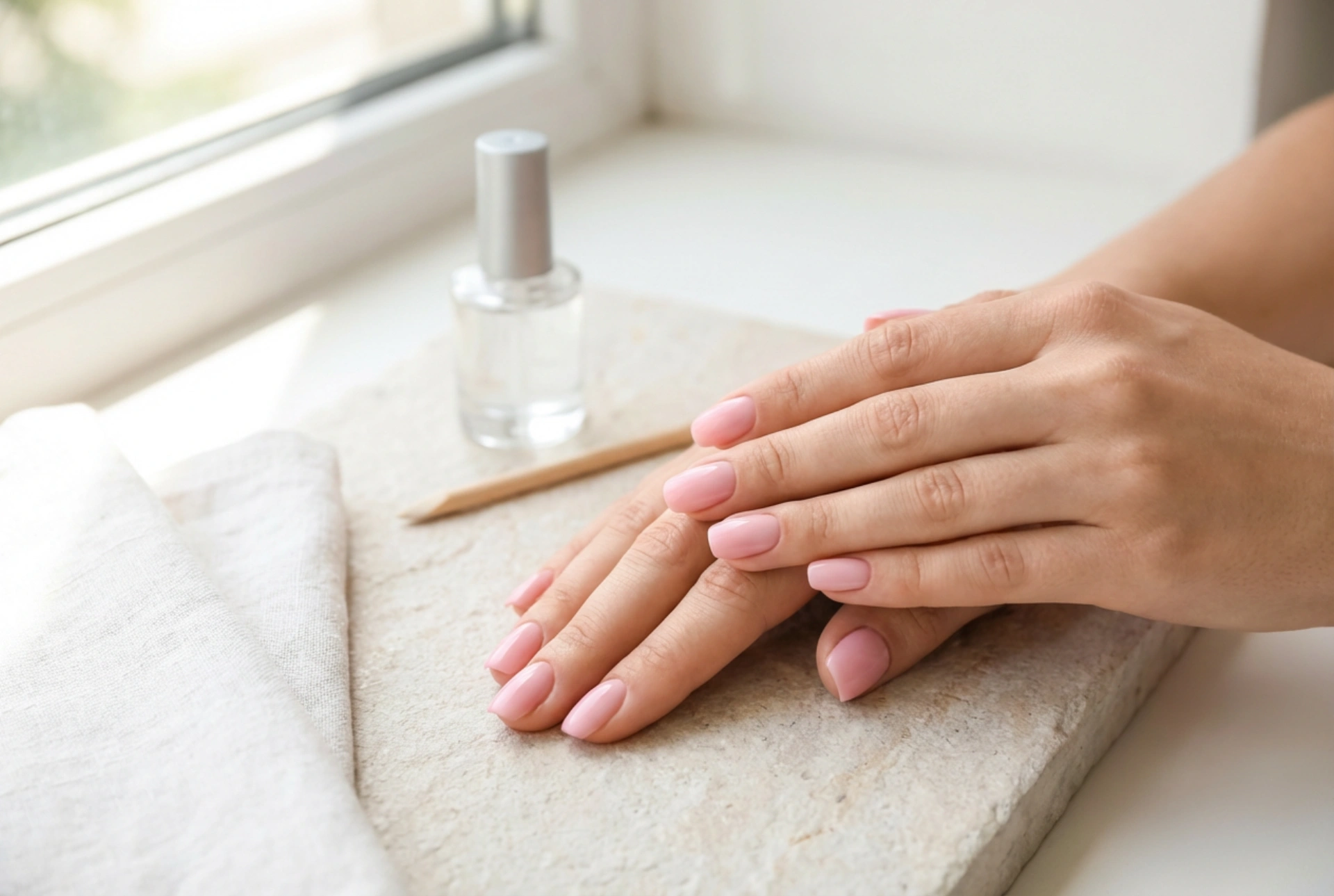 Titanska manikura korak po korak: nanošenje praha, stvrdnjavanje, skidanje