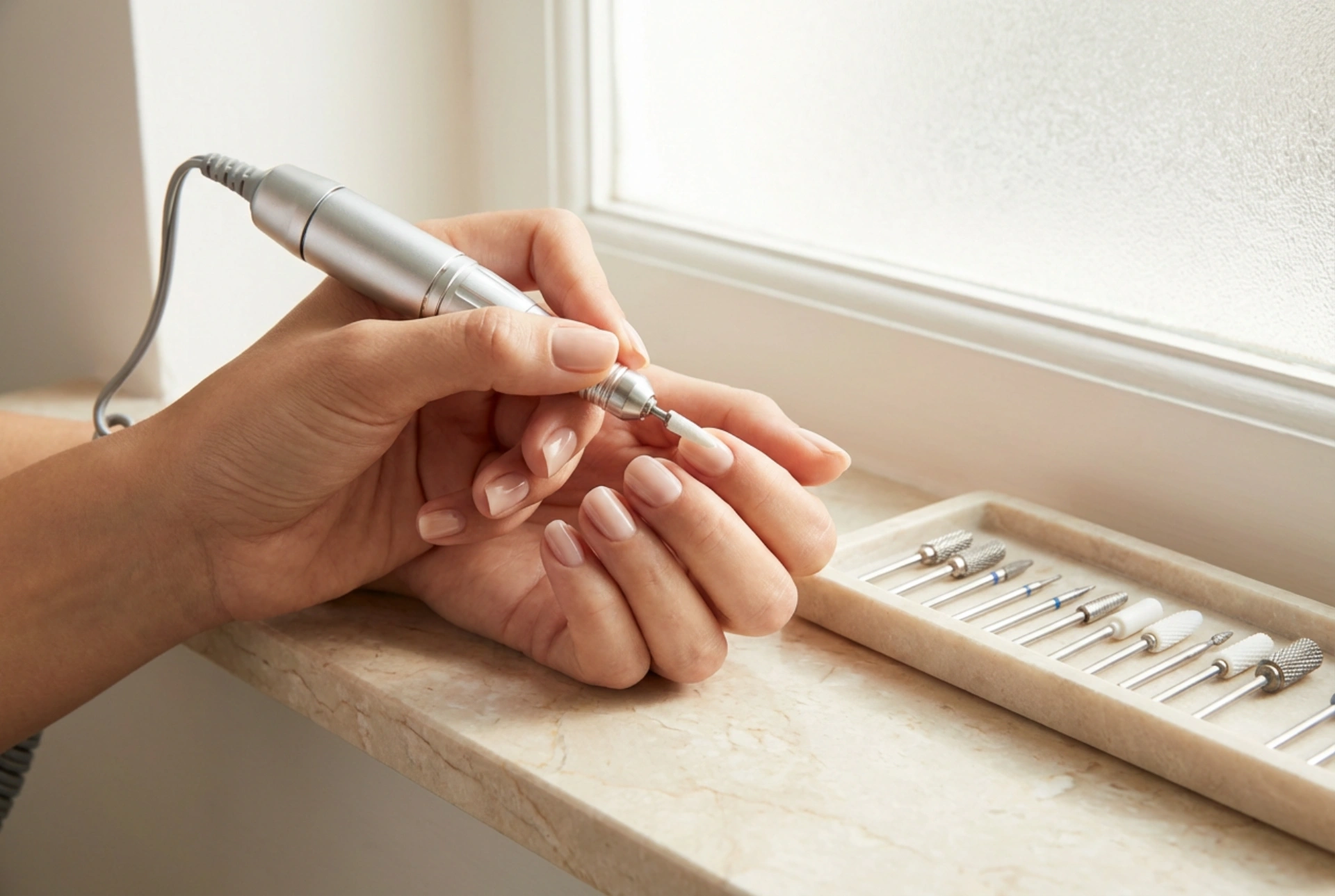 Profesionalna brusilica za nokte: parametri, nastavci, tehnika