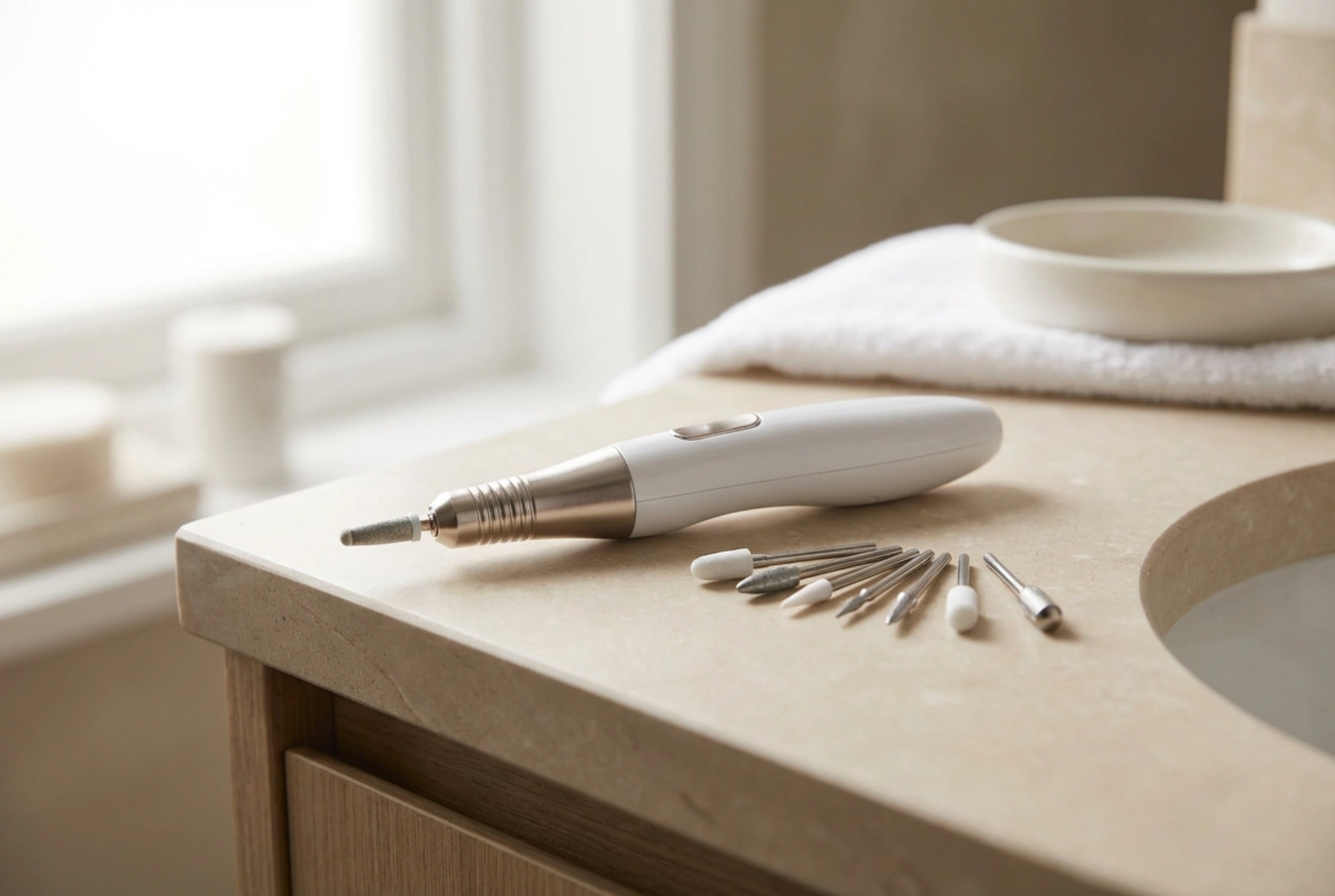 Mini brusilica za nokte: prednosti, ograničenja i tehnika rada