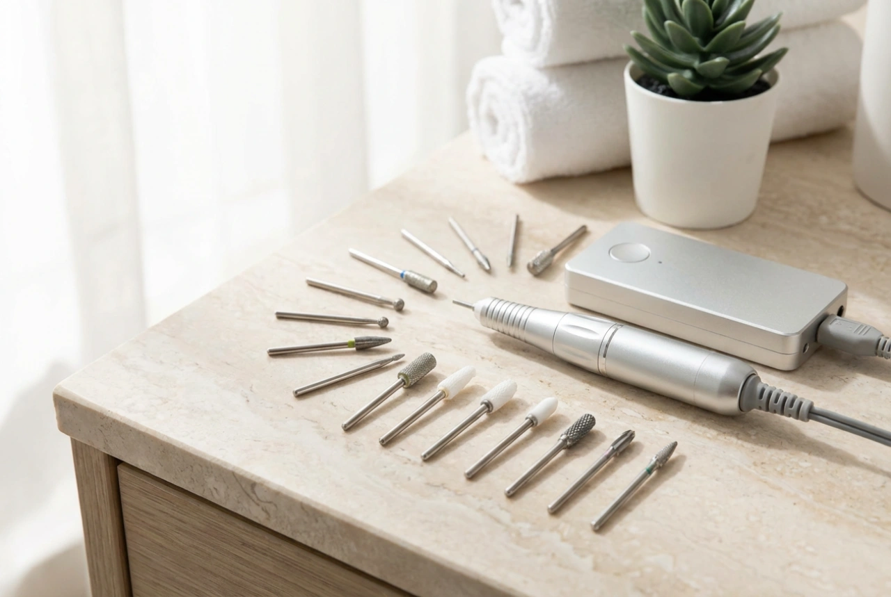 Brusilica za kožicu i nokte: odabir nastavaka, tehnika, higijena