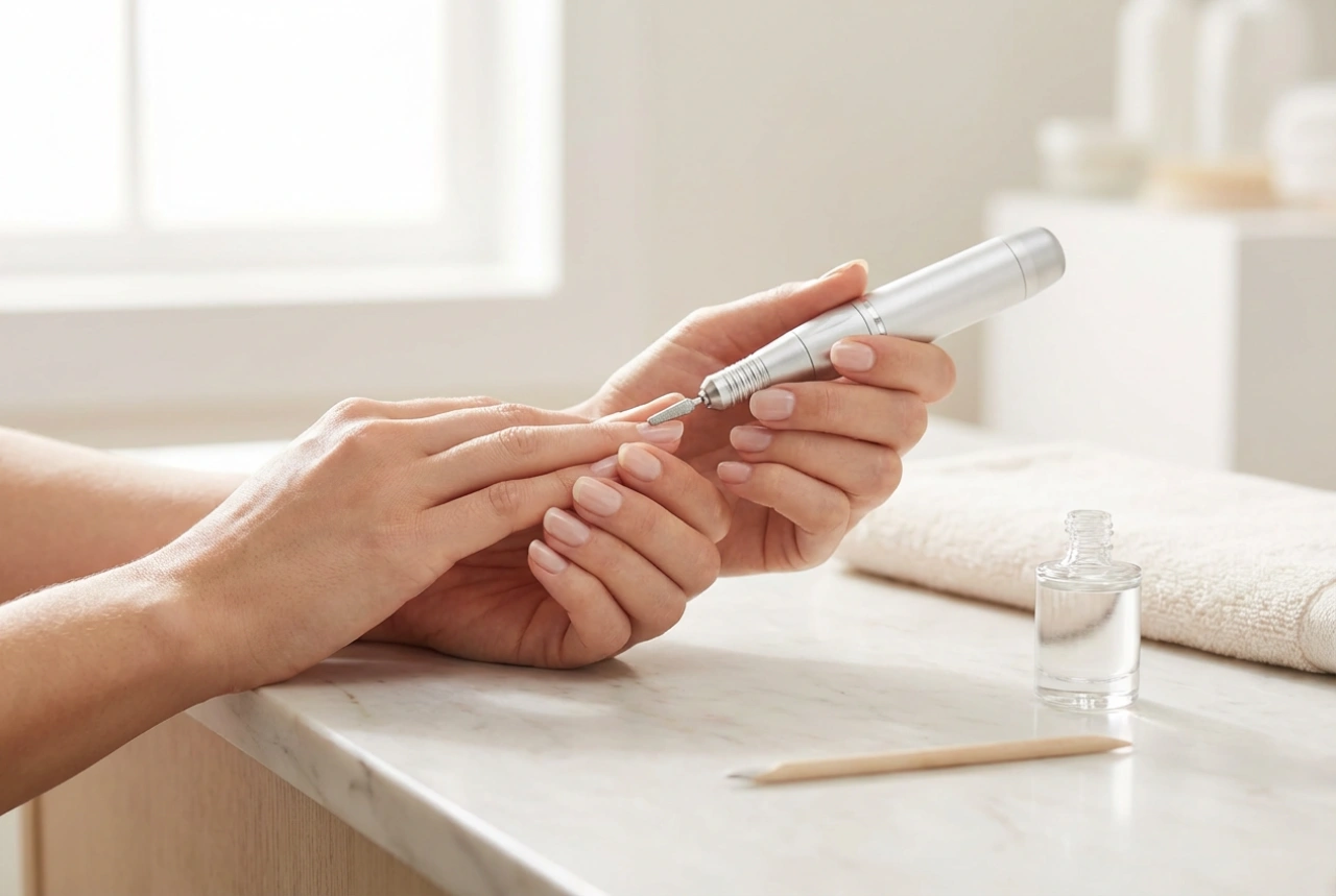 Brusilica za trajni lak: uklanjanje stilizacije i priprema ploče nokta