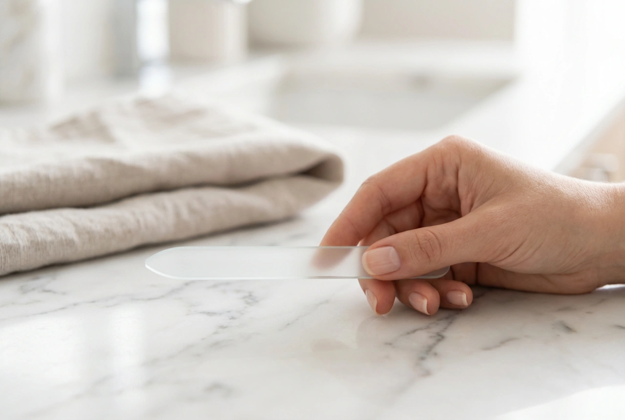 Staklene rašpice za nokte: prednosti, tehnika rašpanja i održavanje