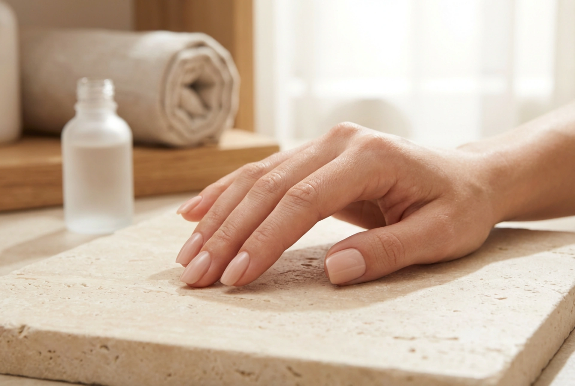 Nokti: prirodne boje bez tragova, odabir nijanse i izvedba