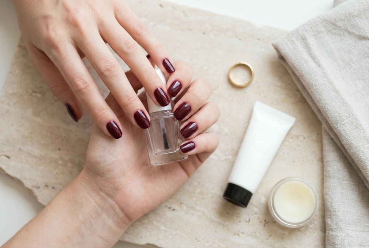 Elegantni bordo nokti: Kako odabrati nijansu, lakirati i njegovati ruke