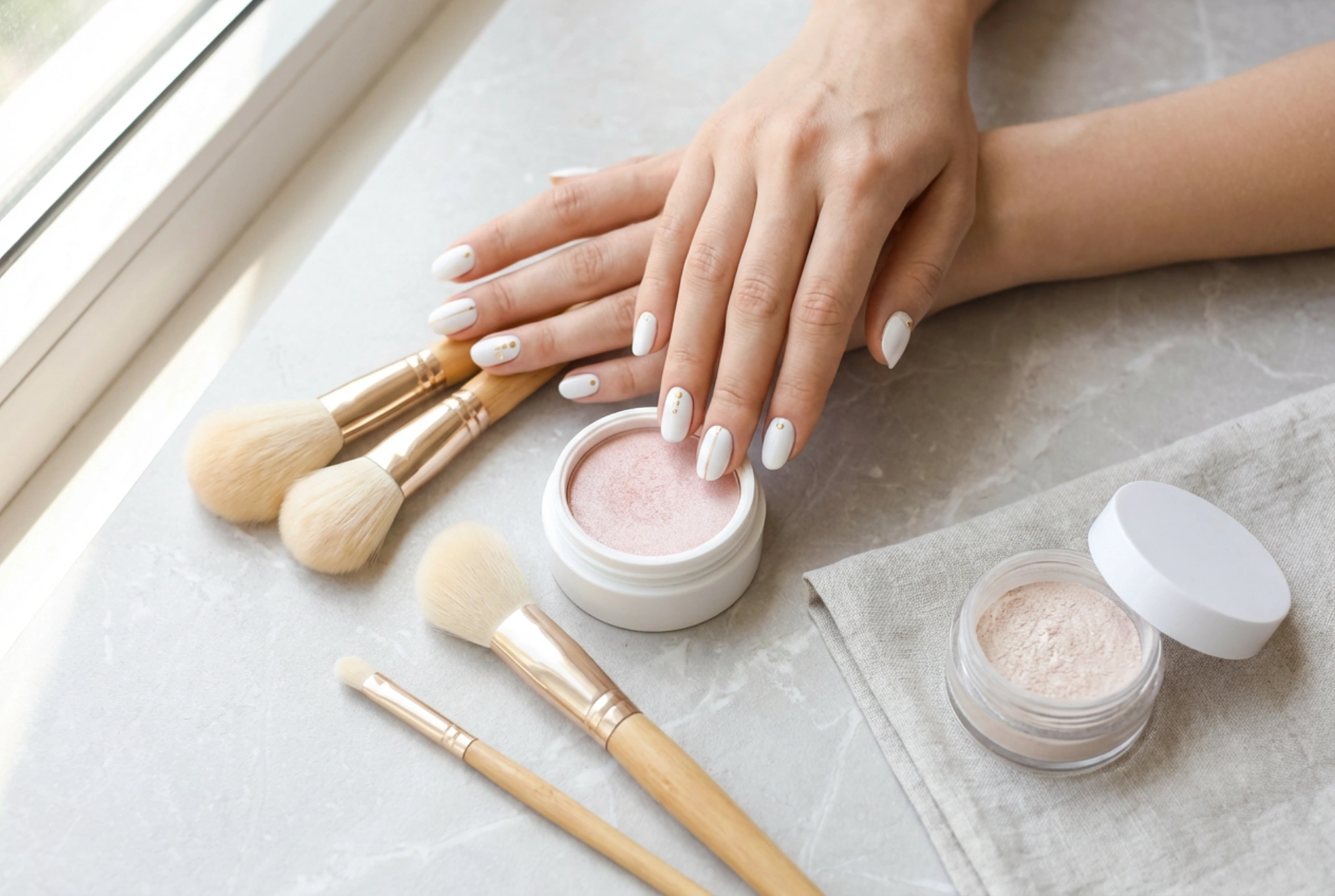 Bijeli nokti s ukrasima: 5 jednostavnih tehnika za početnike