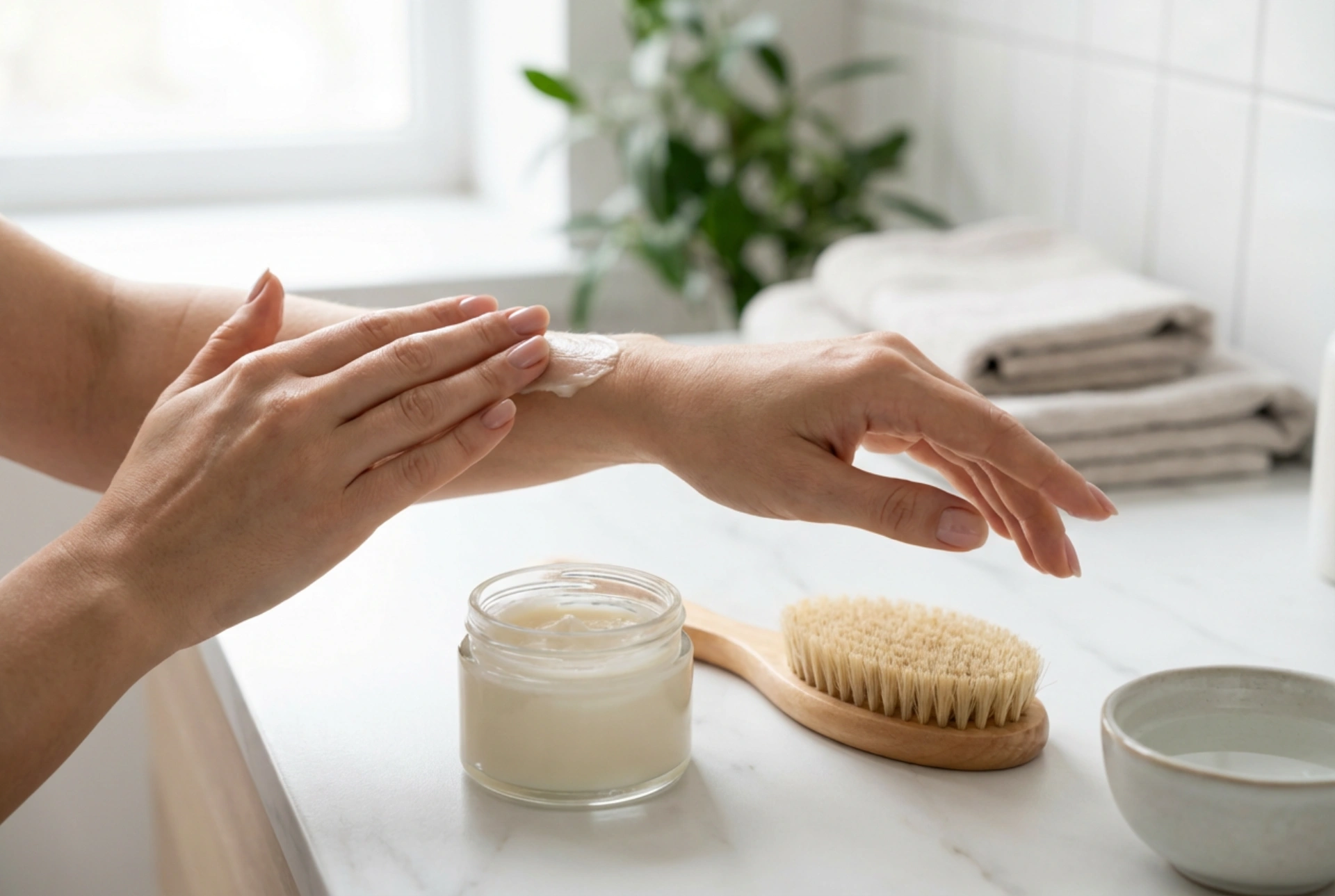 Učvršćujući balzam: masaža, suho četkanje i pravila nanošenja