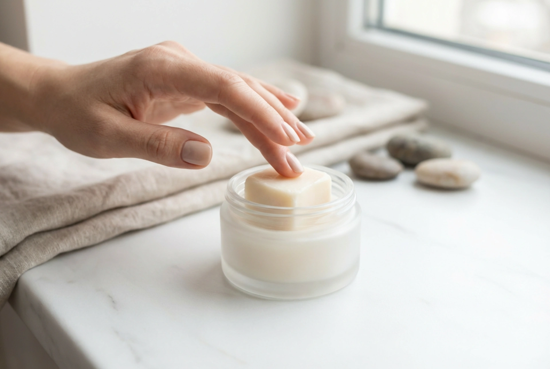 Čvrsti balzam u kocki: kako ga zagrijati i nanijeti bez nereda