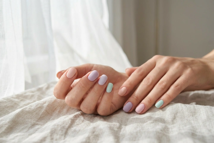 Mat nokti za ljeto: pastelne boje, mat nadlak i postojanost