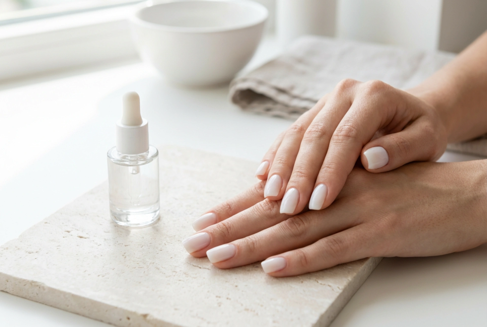Mliječna trajna manikura: prirodni efekt milky nails korak po korak