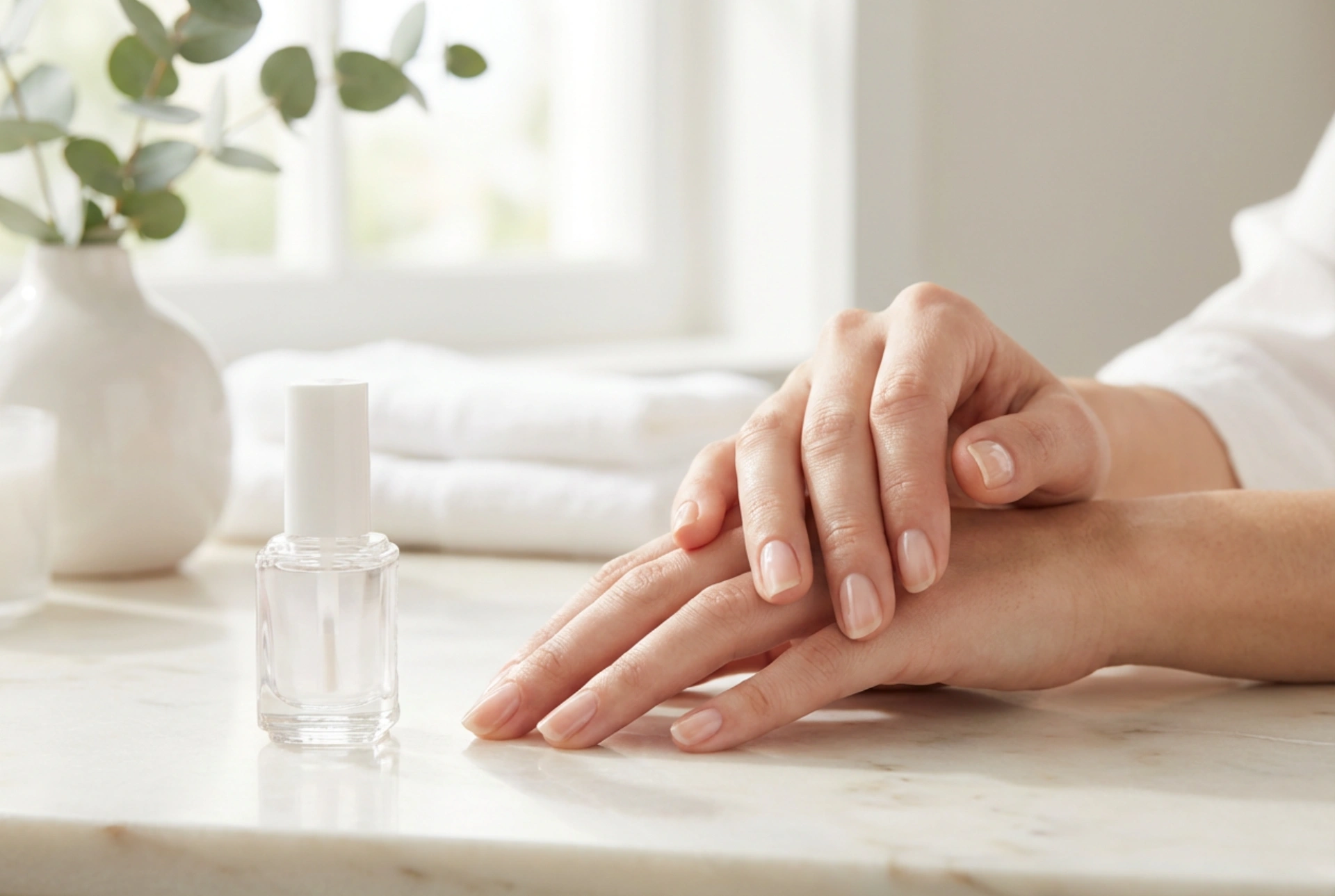 Prozirni trajni lak: poravnavanje ploče nokta i prirodan izgled
