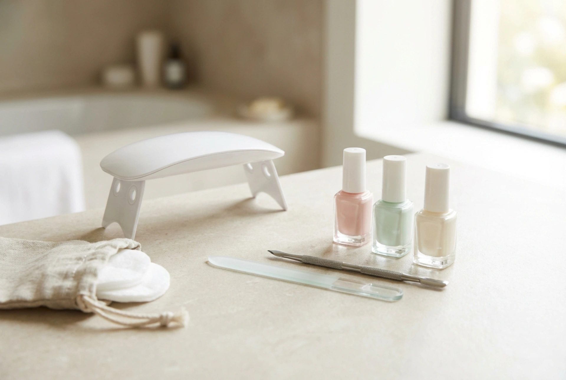 Kućni set za hibridne nokte: što sadrži i kako ga koristiti