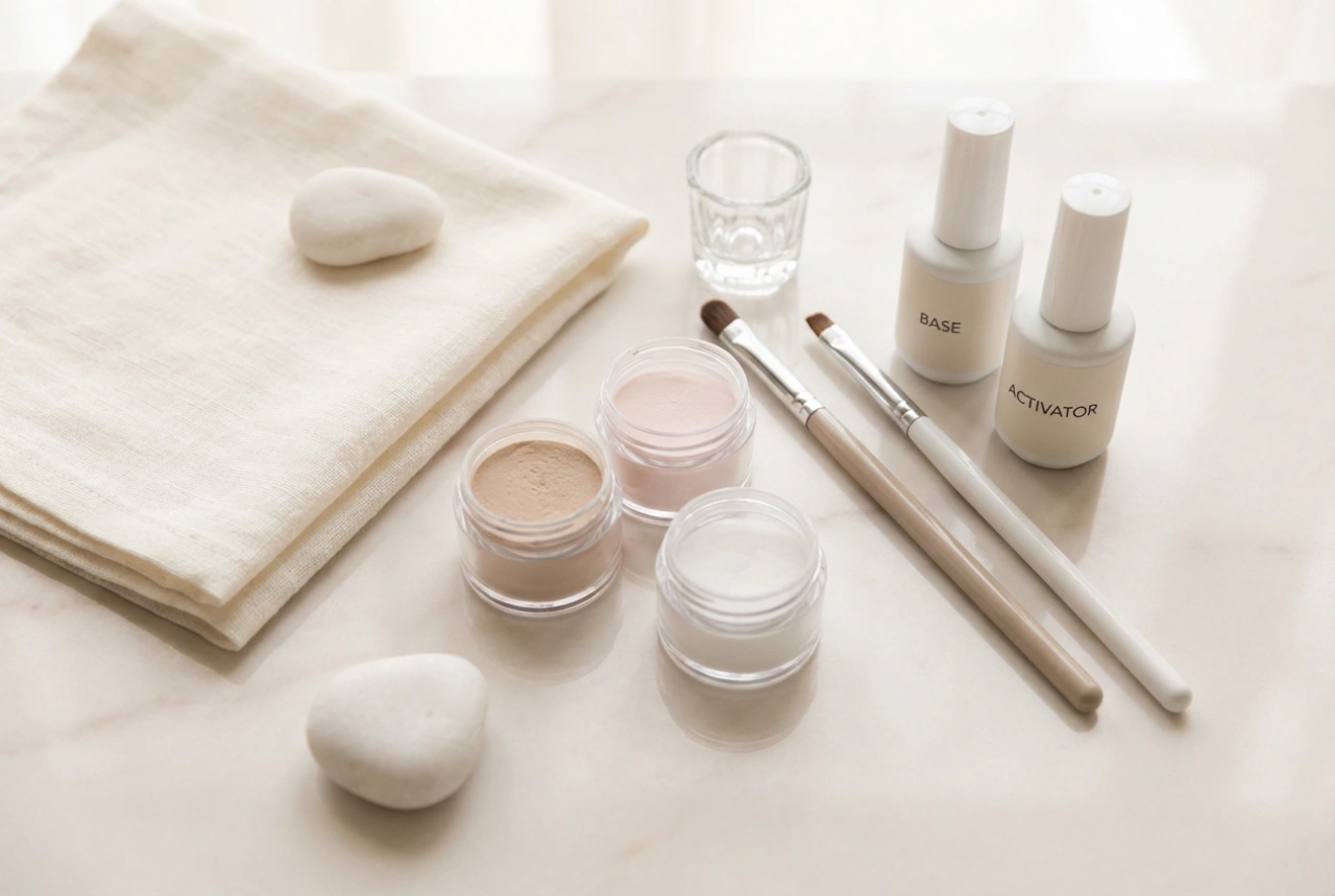 Odabir seta za titan nokte: što sadrži i kako ga koristiti